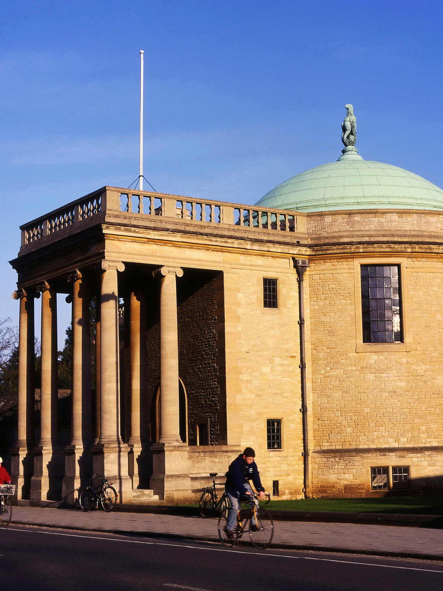 Rhodes House at the University of Oxford, England - destination for the fully funded Rhodes Scholarship. Get application help from top study abroad consultants in Abuja, Nigeria.